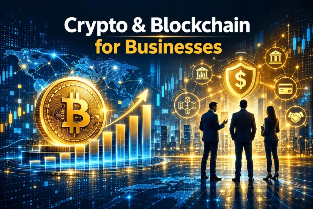 Crypto & Blockchain for Businesses course cover